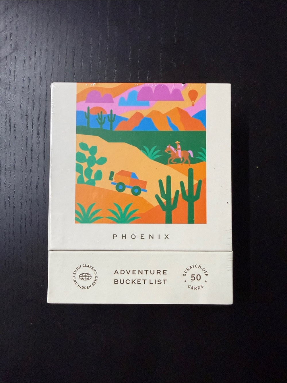 Phoenix, Arizona Adventure Bucket List Scratch-Off Cards Sealed